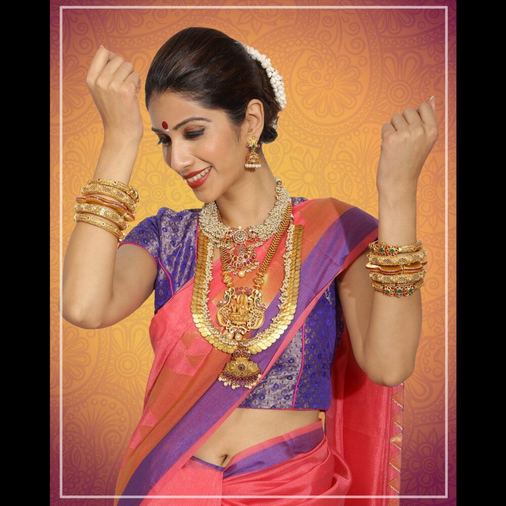 Bridal South Indian Jewellery Set - Image 2