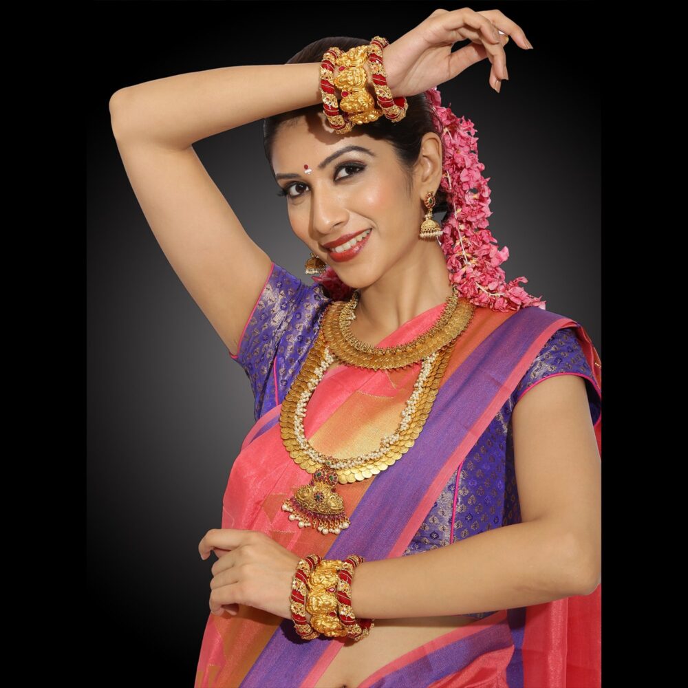 Bridal South Indian Jewellery Set - Image 6