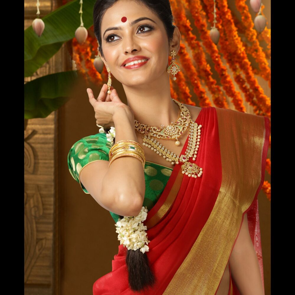 Bridal South Indian Jewellery Set - Image 2