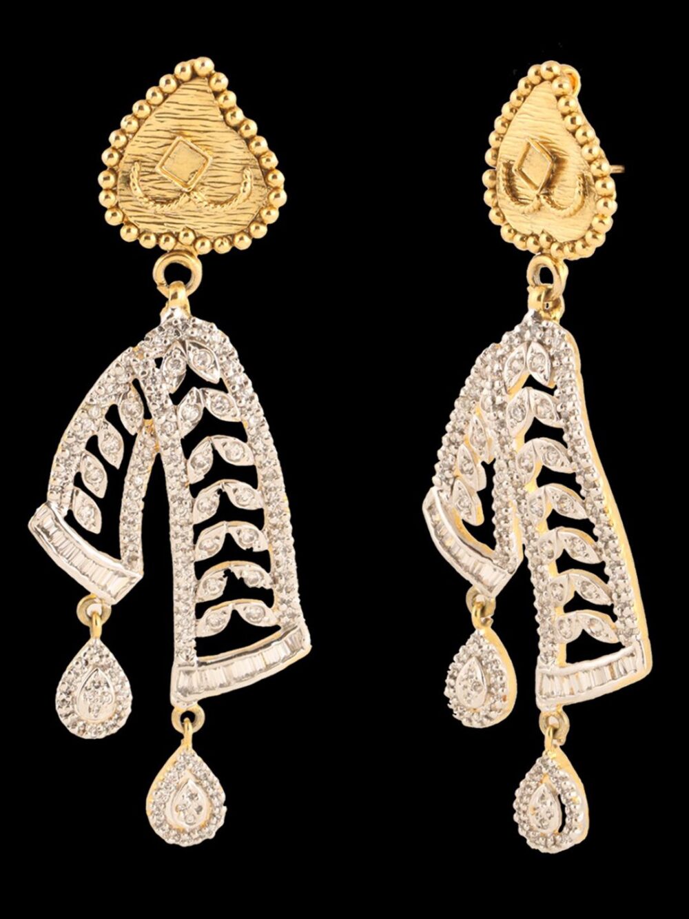 Buy Timeless Treasures Trellis American Diamond Necklace Set - Image 7