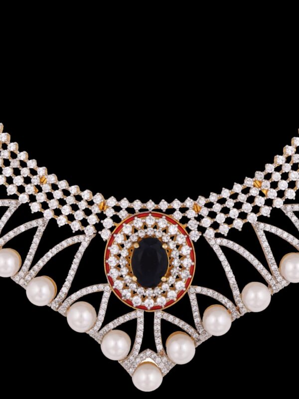 Buy Lustrous Lavish Necklace - Image 4