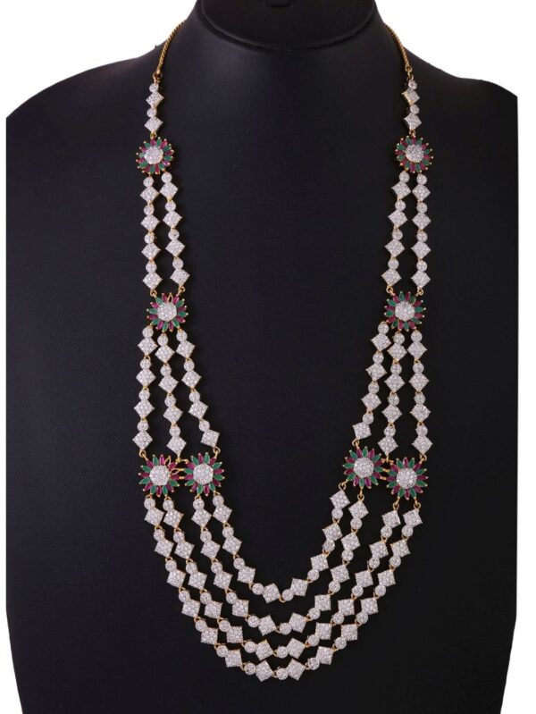 Buy White Stone Vintage Velvet Diamond Set - Image 2