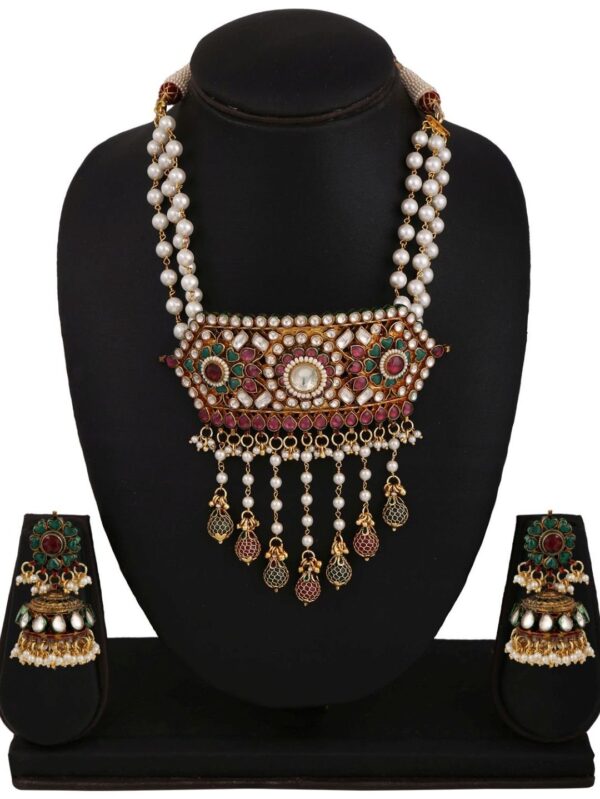 Buy Traditional Vintage Exclusive Kundan Haar Set - Image 2