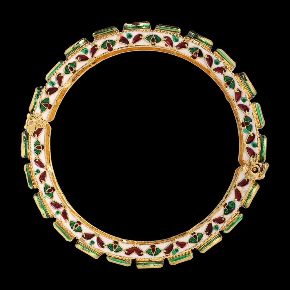 Boxed Shaped Antique Bangles - Image 3
