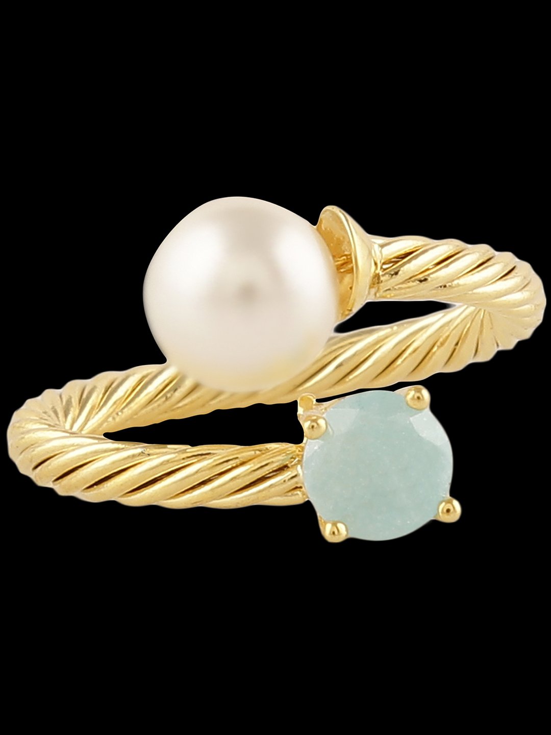 Spiral Infinity Finger Ring - Image 4