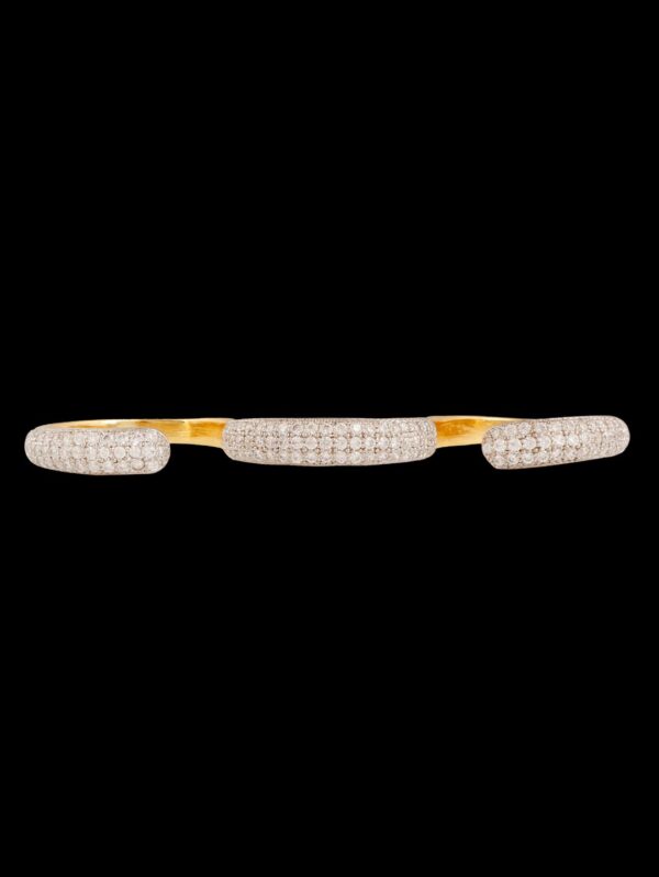 Minimalist Three Finger Finger Ring - Image 4