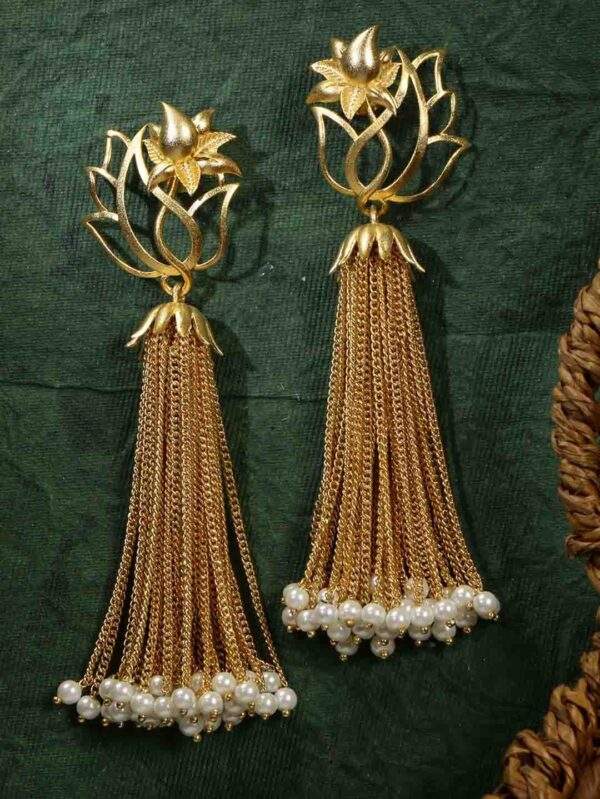 Buy Unique Peacock Styled Earrings - Image 4