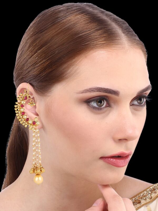 Indian antique earrings - Image 2