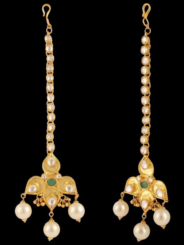 Buy Ornate Kundan Bridal Choker Set - Image 5