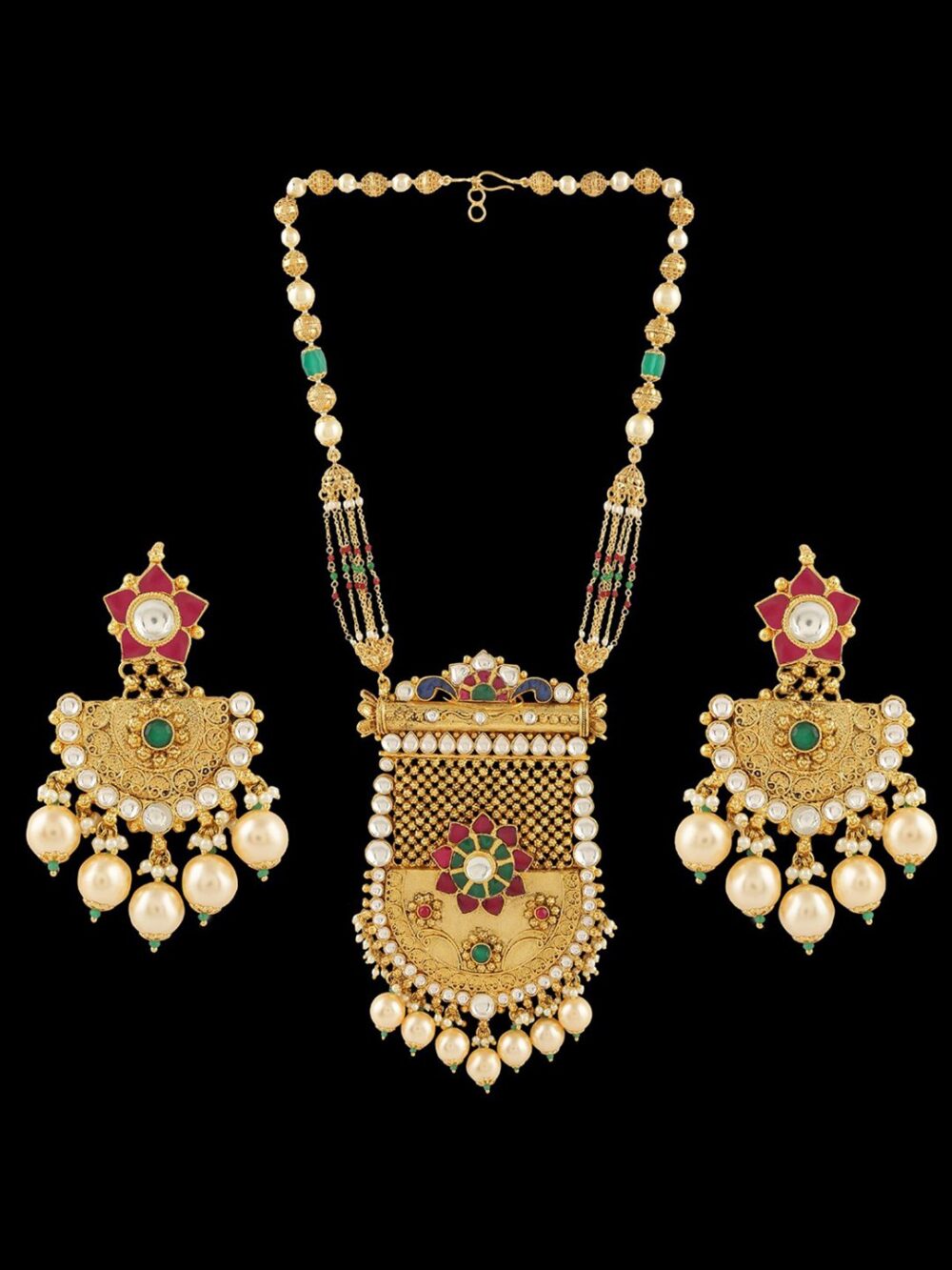 Buy Divine Kundan Polki Charm - Image 2
