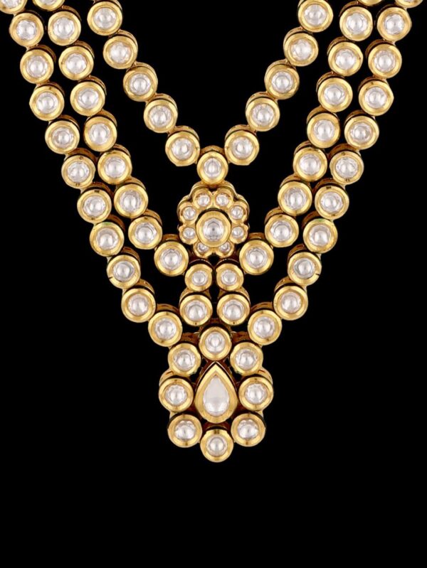 Buy Kundan Bridal Armlet and Jewelry Set - Image 3