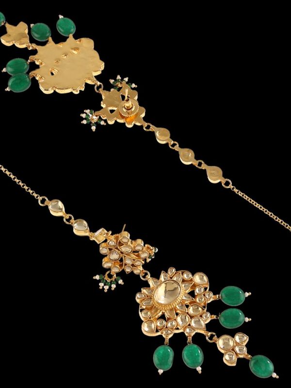 Buy Opulent Kundan Elegance Ensemble - Image 5