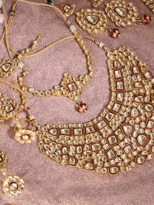 Buy Moonlight Kundan Bridal Masterpiece - Image 9