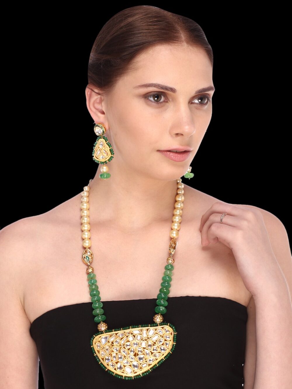 Buy Opulent Kundan Temple Jewelry