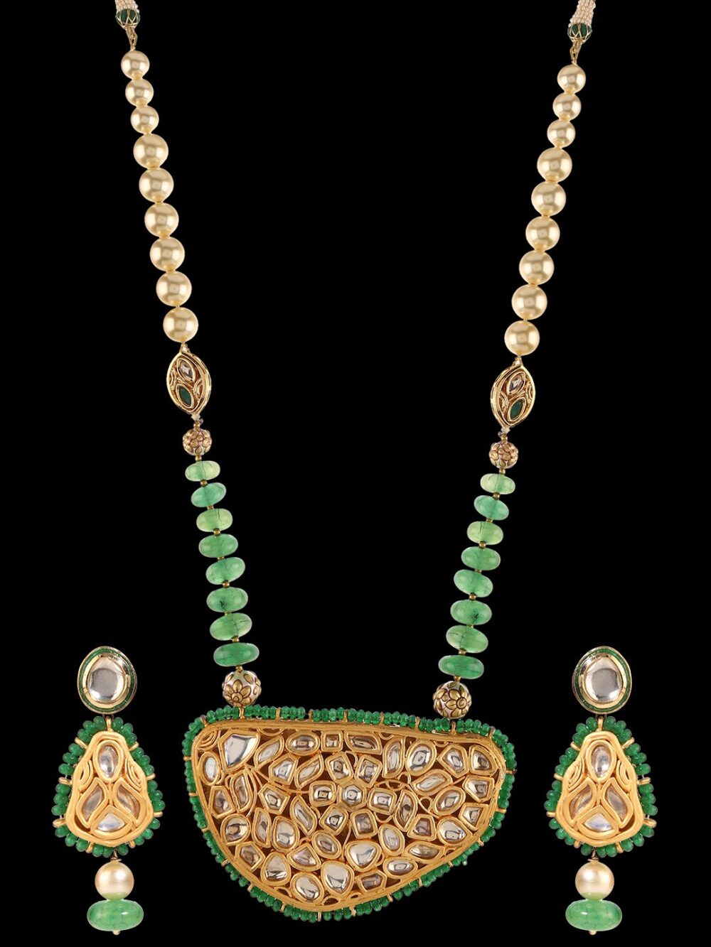Buy Opulent Kundan Temple Jewelry - Image 7