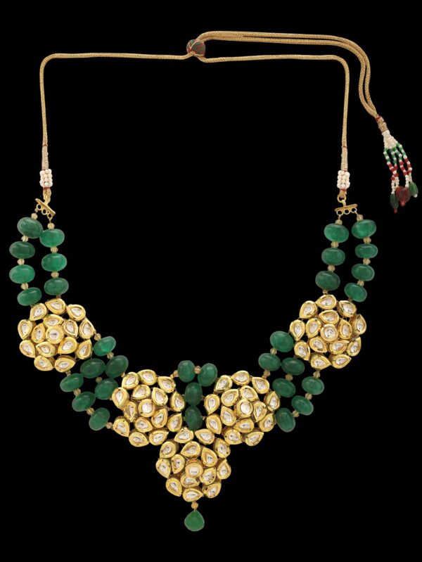 Buy Lustrous Kundan Peacock Set - Image 12