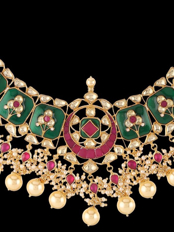 Buy Traditional Kundan Bridal Splendor - Image 6