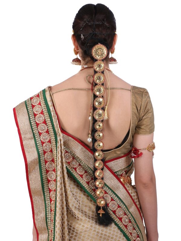 Buy Traditional South Indian Vilandi Style Antique Bridal Jewellery - Image 14