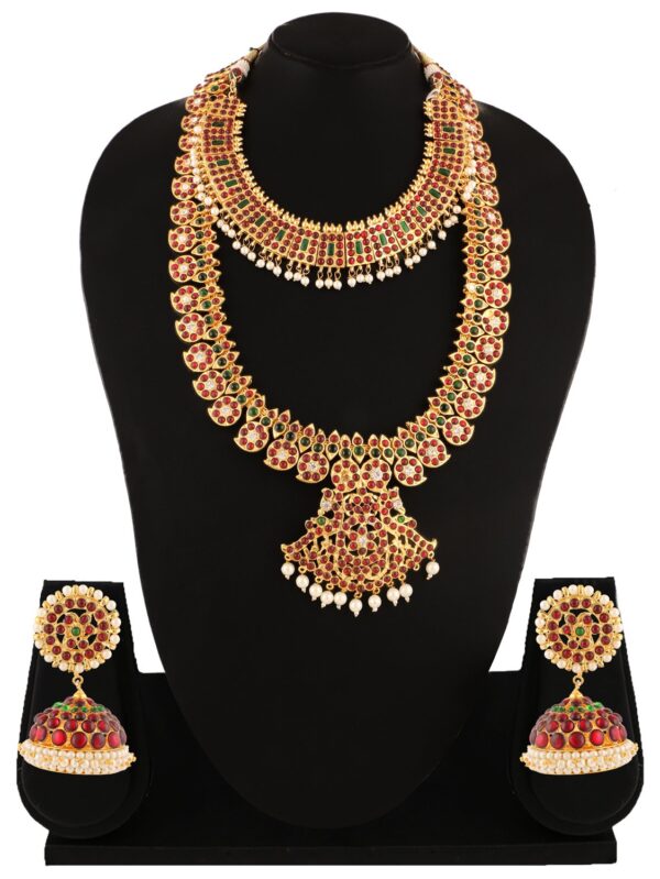 Buy Traditional South Indian Vilandi Style Antique Bridal Jewellery - Image 11