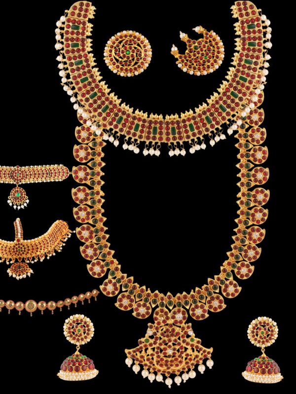 Buy Traditional South Indian Vilandi Style Antique Bridal Jewellery - Image 9