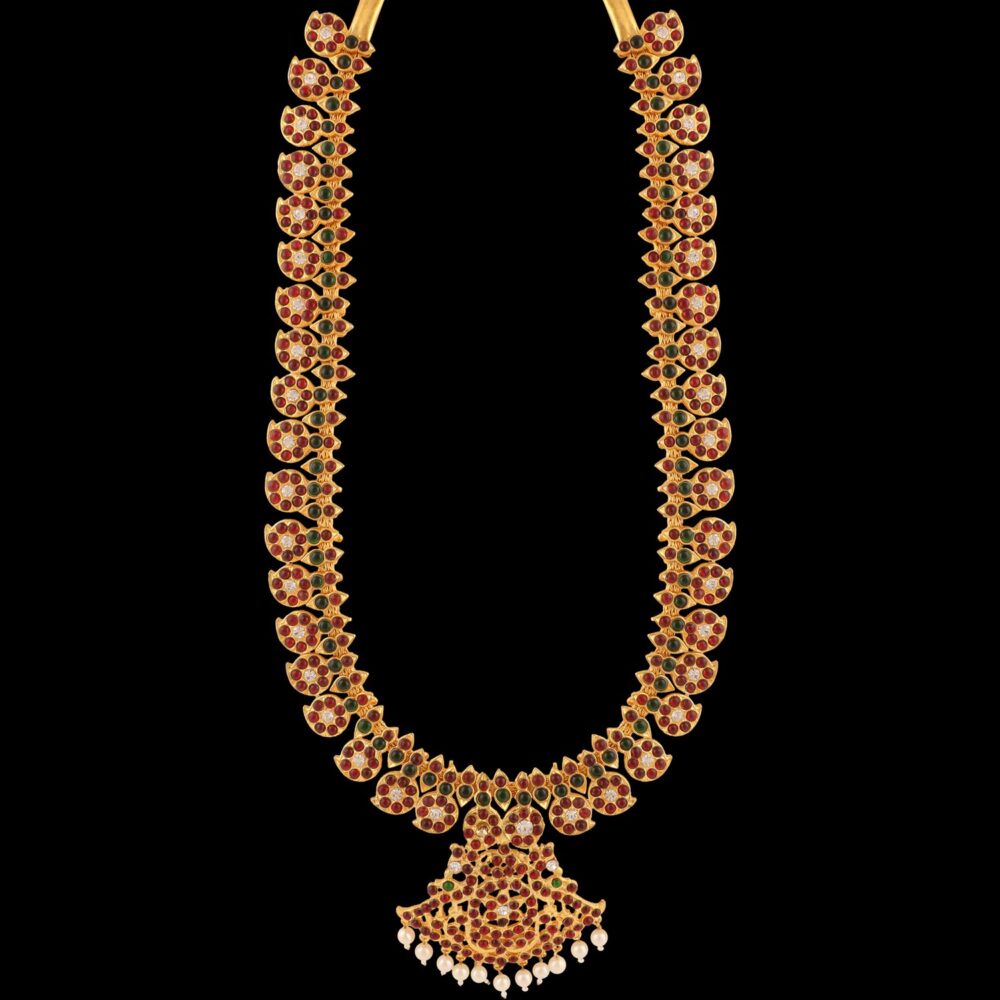 Buy Traditional South Indian Vilandi Style Antique Bridal Jewellery - Image 8