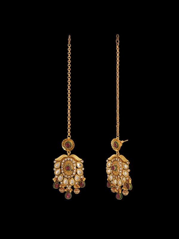 Buy Vintage Vows American Diamond Necklace Set - Image 7