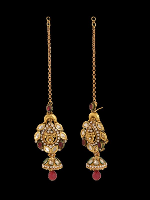 Buy Midnight Marvel Melody American Diamond Necklace Set - Image 5