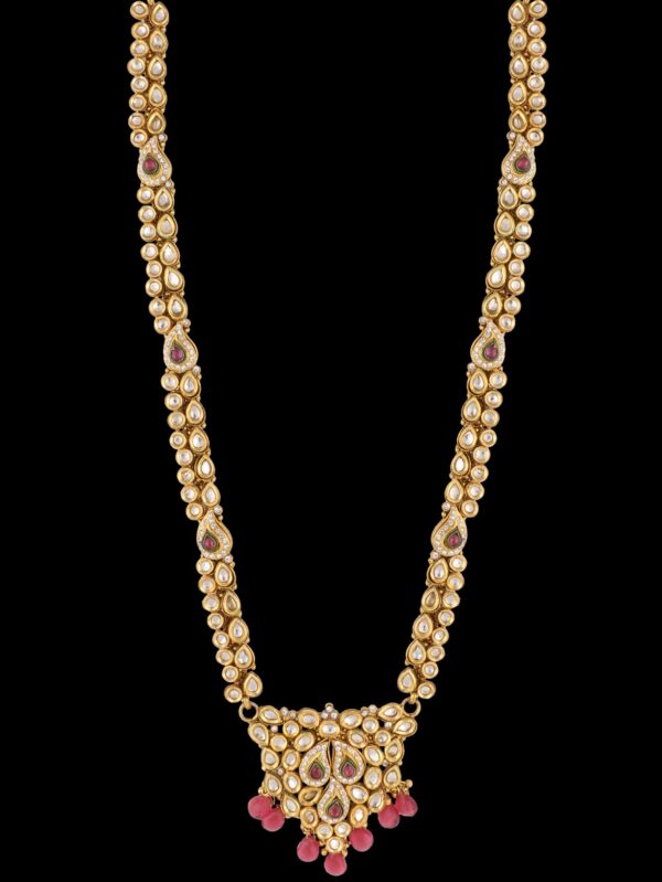 Buy Lustrous Luxury American Diamond Necklace Set - Image 6