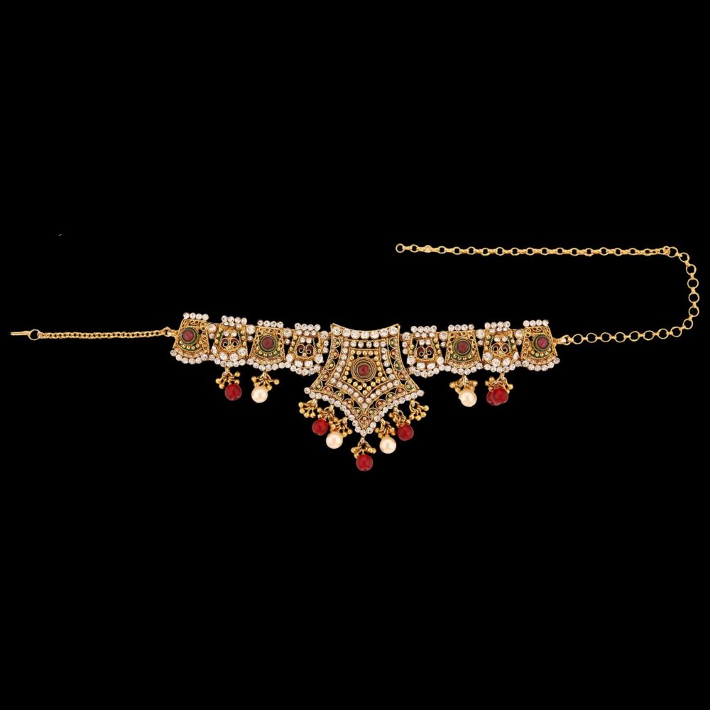 Buy Traditional Kundan Bridal Choker - Image 5