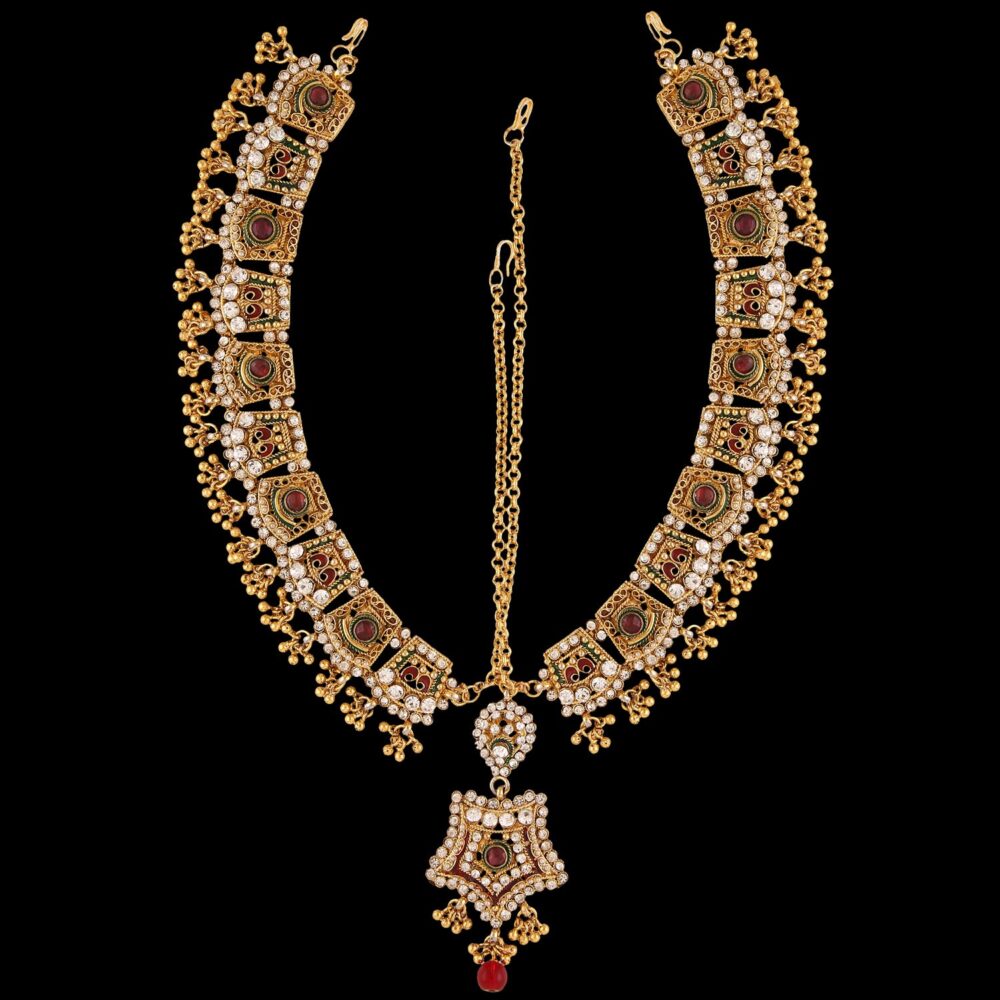 Buy Traditional Kundan Bridal Choker - Image 8