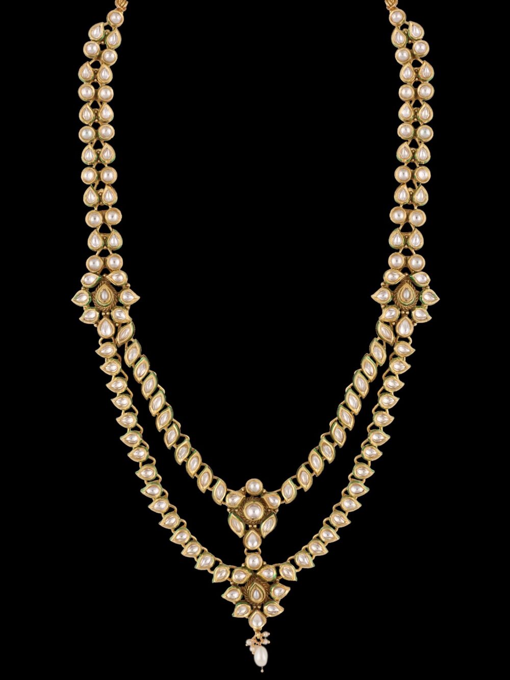 Buy Regal Kundan Bridal Waist Belt - Image 3