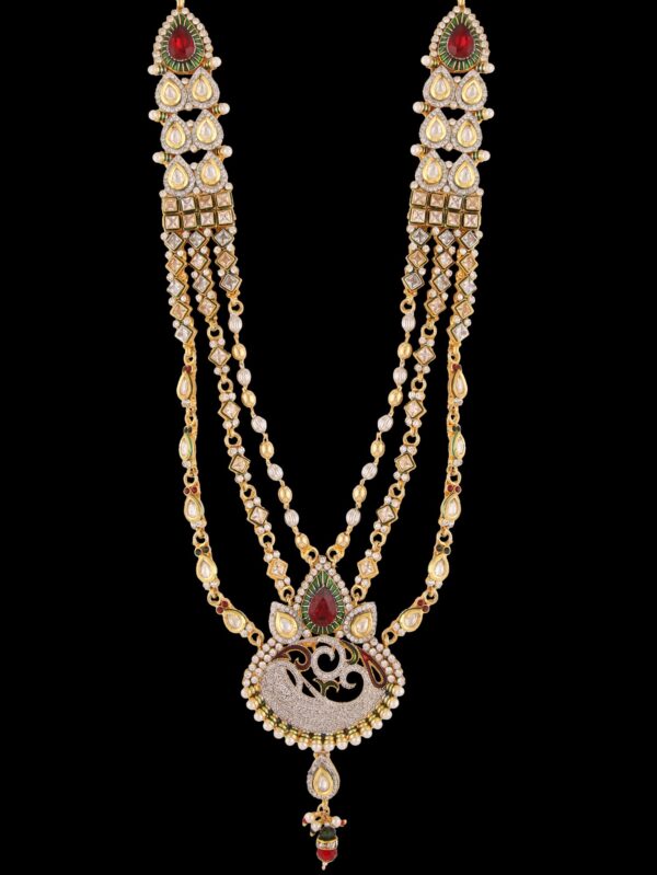 Buy Long Wonderful Antique Jewellery set For Bride - Image 4