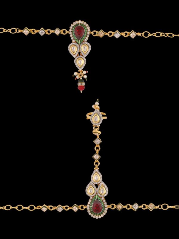 Buy Long Wonderful Antique Jewellery set For Bride - Image 6