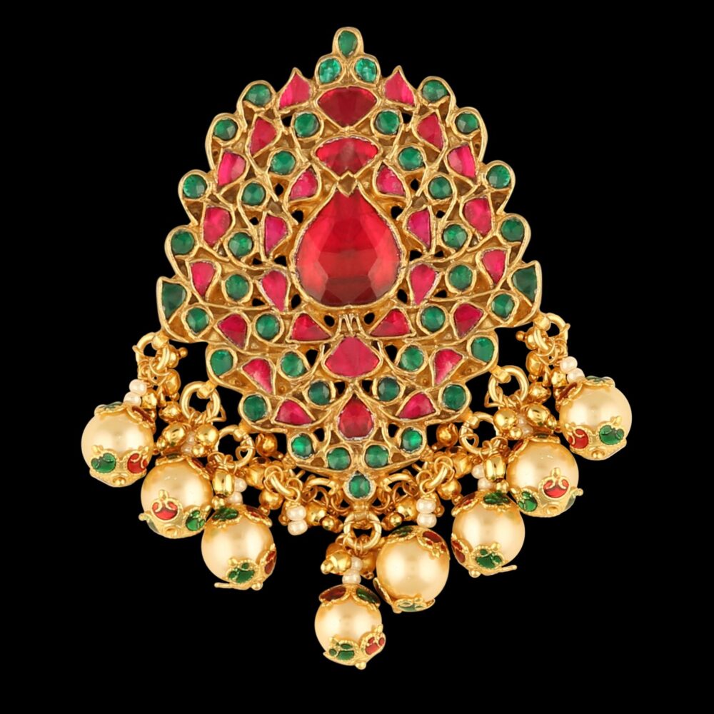 Bridal South Indian Jewellery Set - Image 4