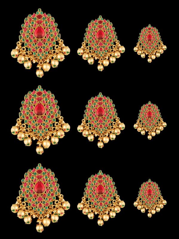 Bridal South Indian Jewellery Set - Image 5