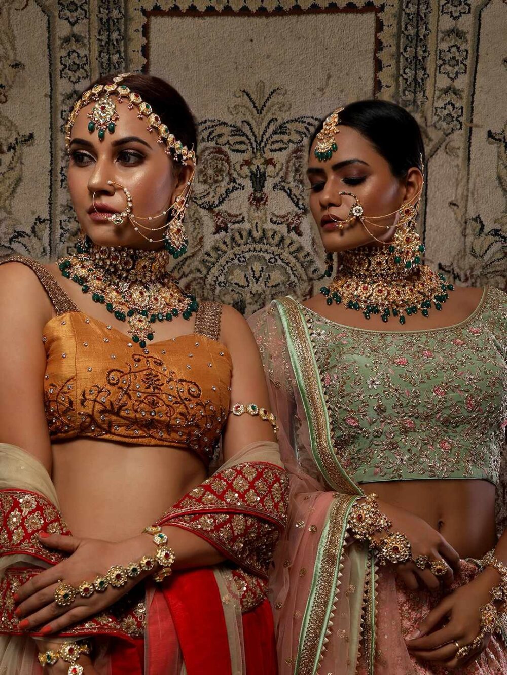 Buy Ethereal Kundan Rani Haar Set - Image 4