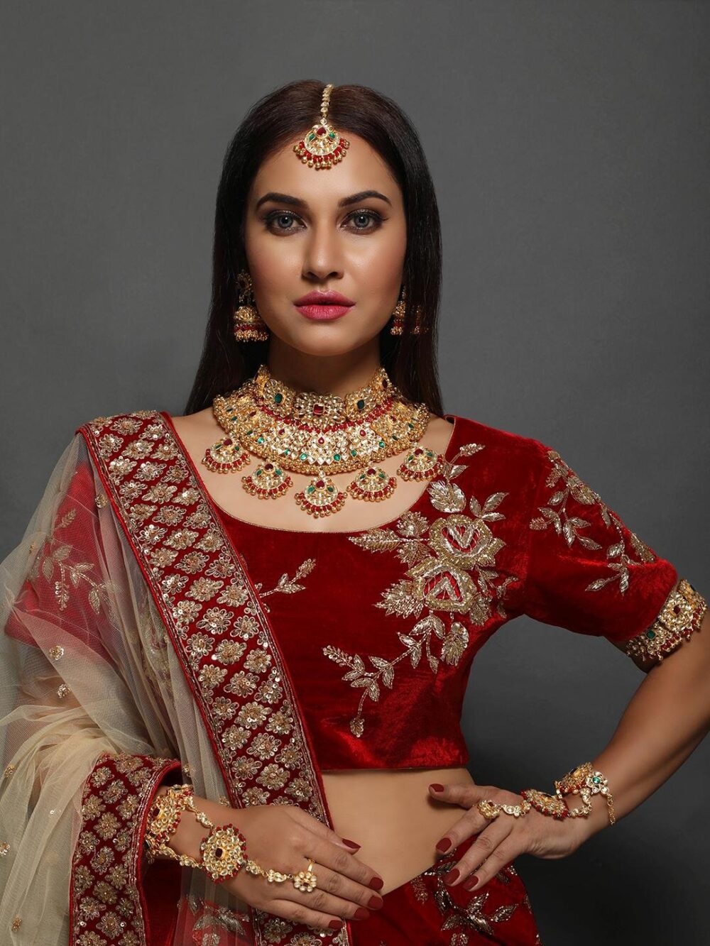 Buy Celestial Kundan Gemstone Set - Image 3