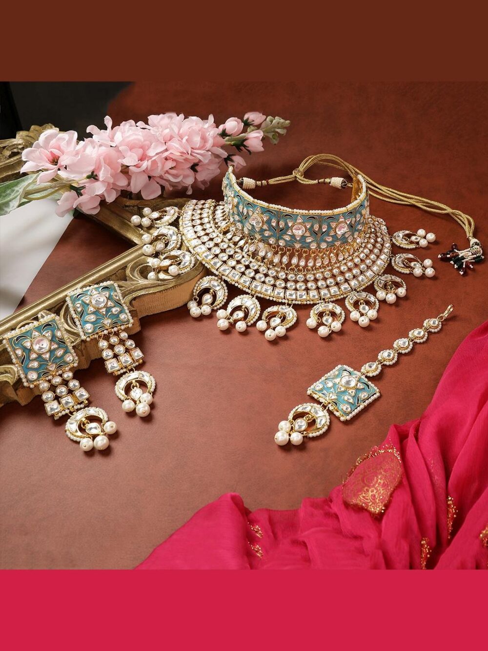 Buy Enchanting Kundan Jadau Necklace