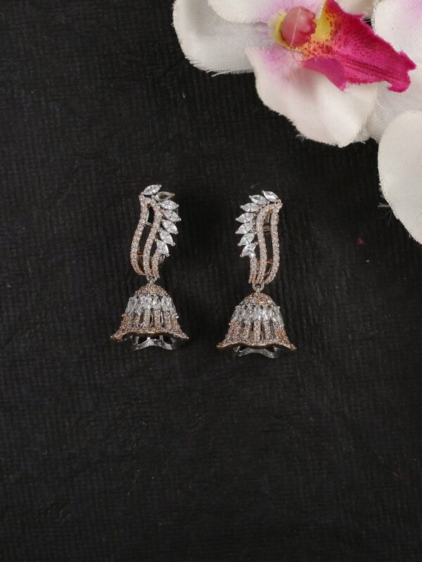 Indian Traditional American Diamond Earrings