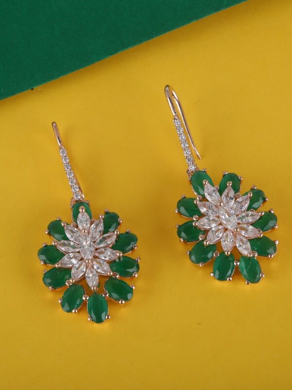 Indian Traditional American Diamond Earrings