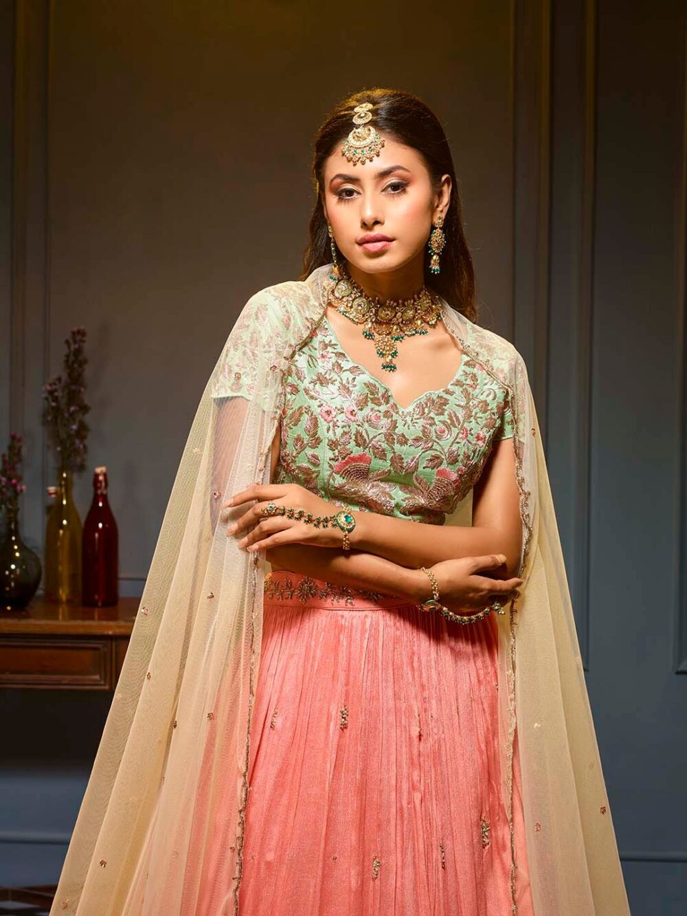 Bridal Vilandi Necklace Set