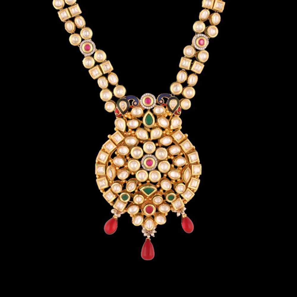 Bridal Vilandi Necklace Set - Image 3