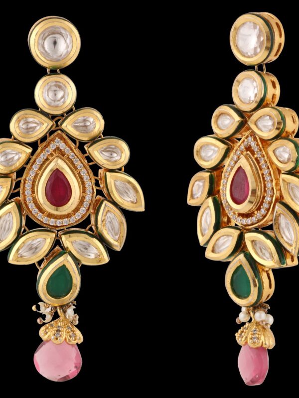 Bridal Vilandi Necklace Set - Image 4