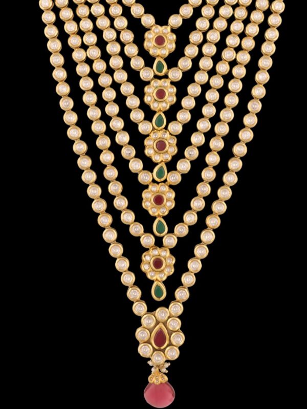 Bridal Vilandi Necklace Set - Image 4