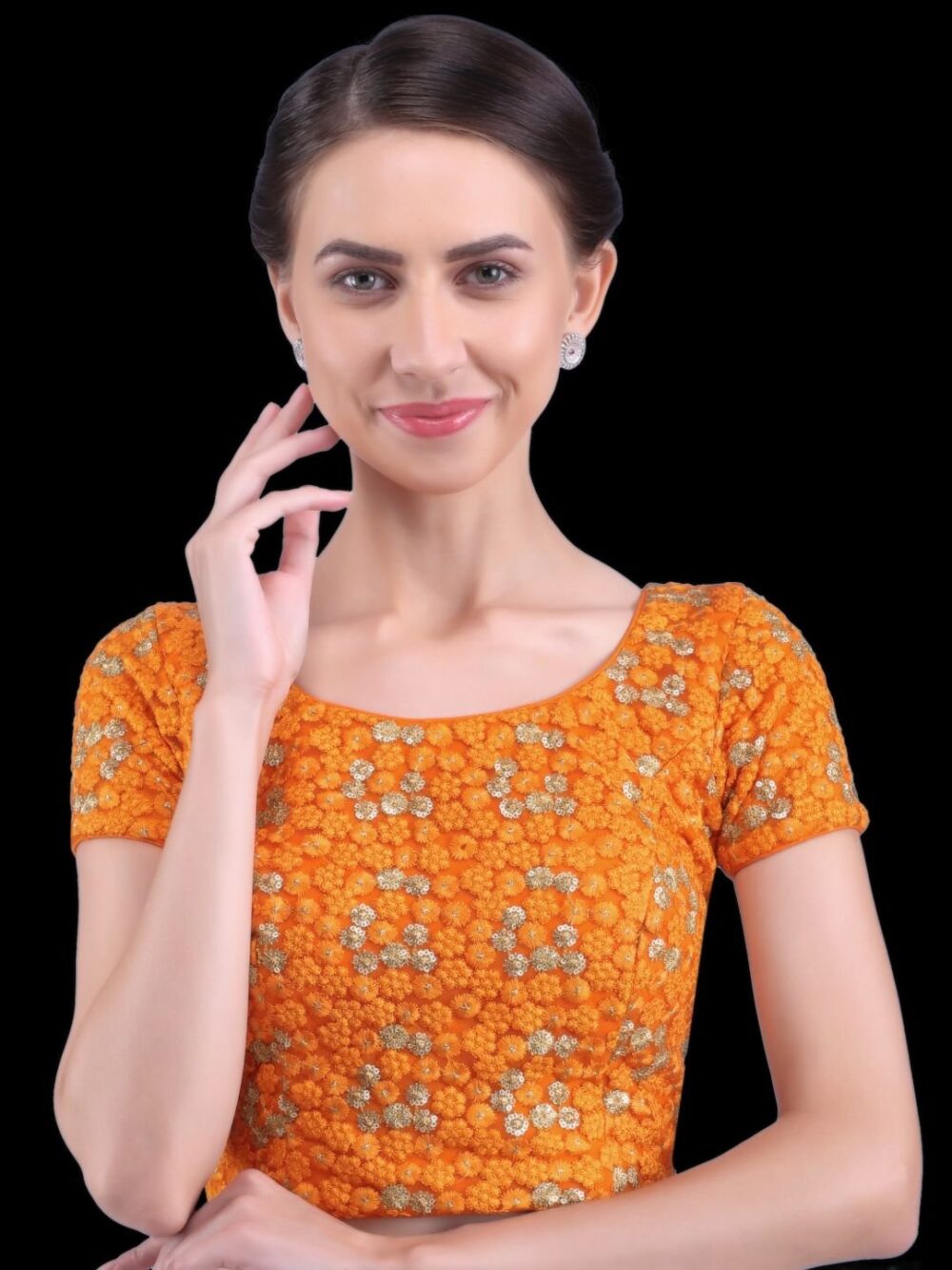 Orange blouse - Image 2