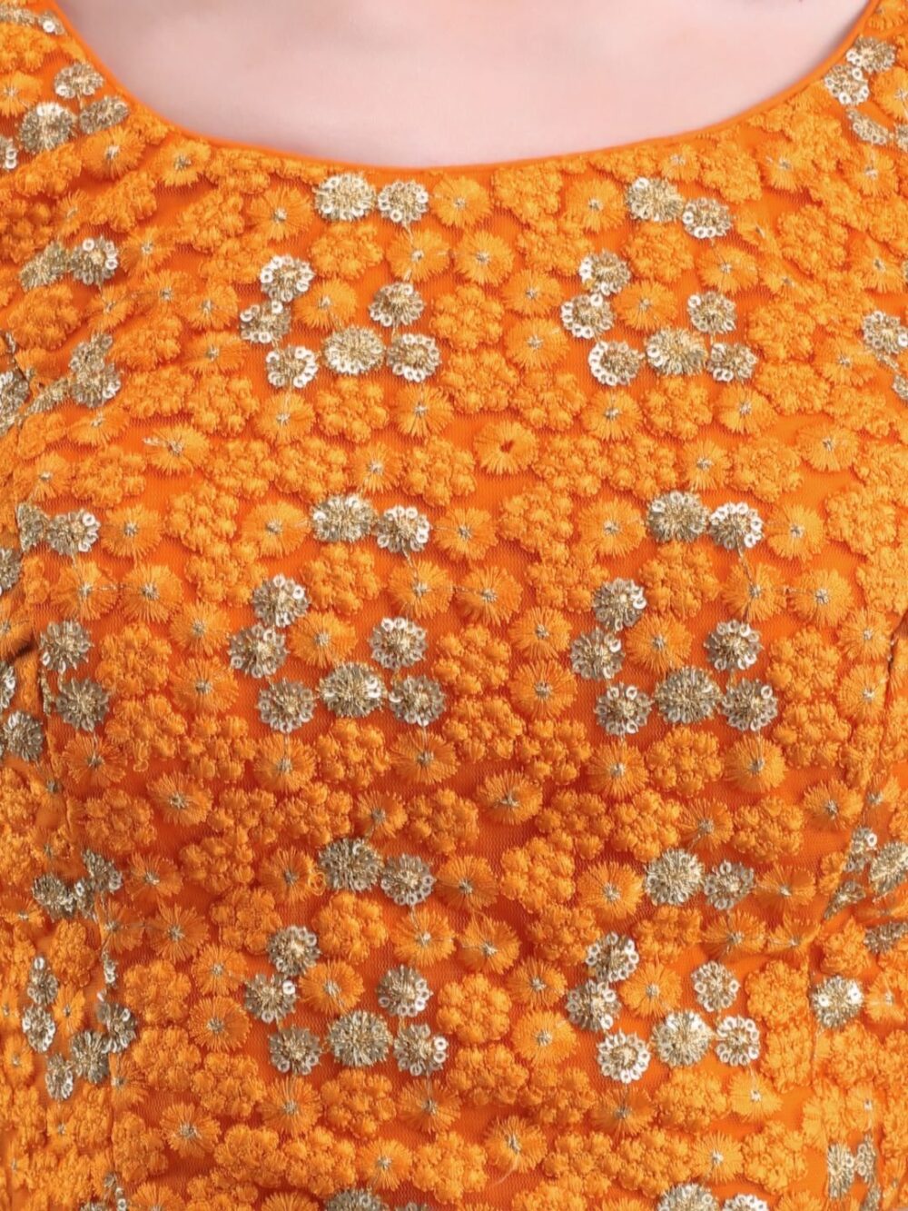 Orange blouse - Image 5