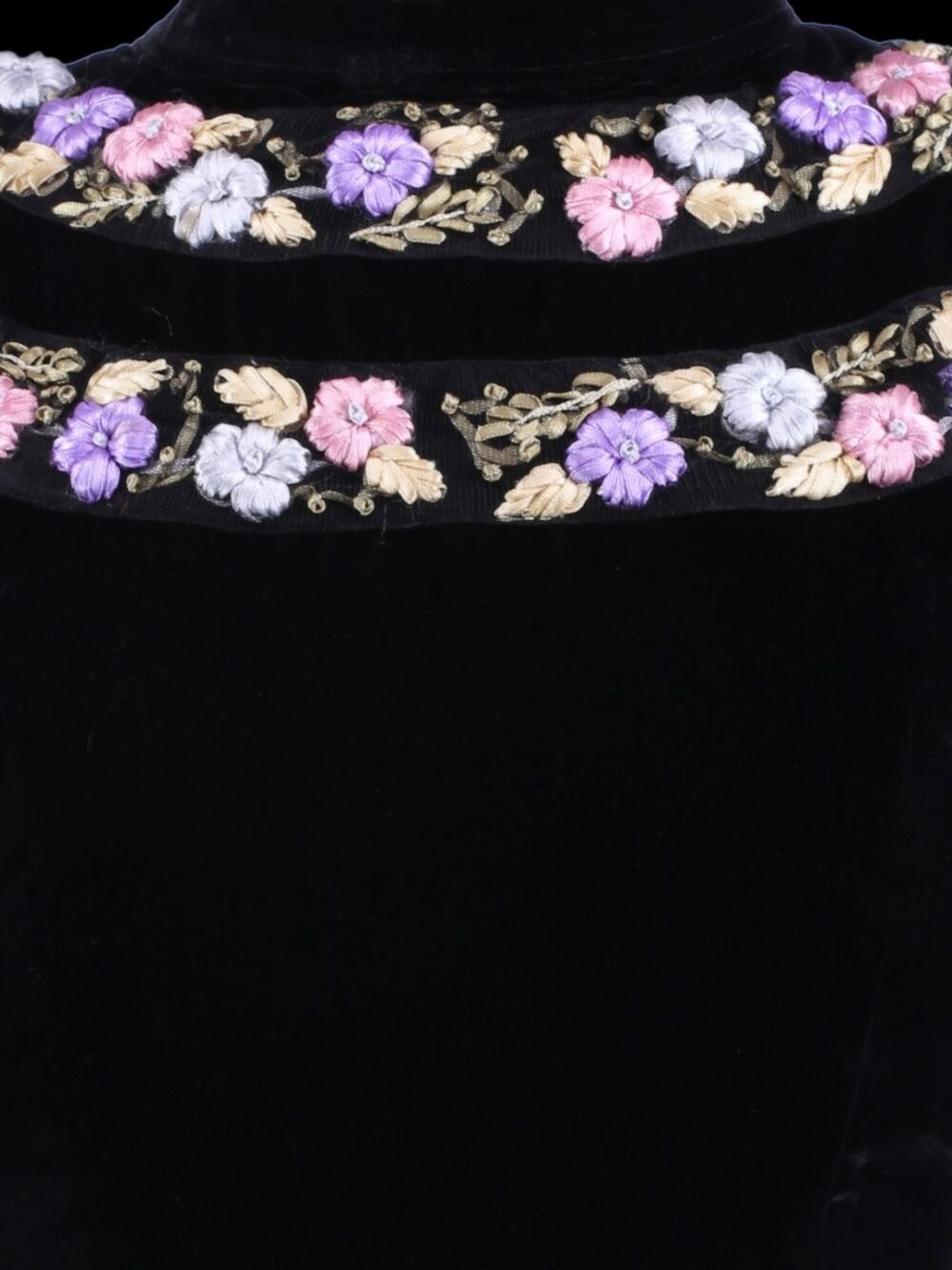 Black velvet blouse - Image 6