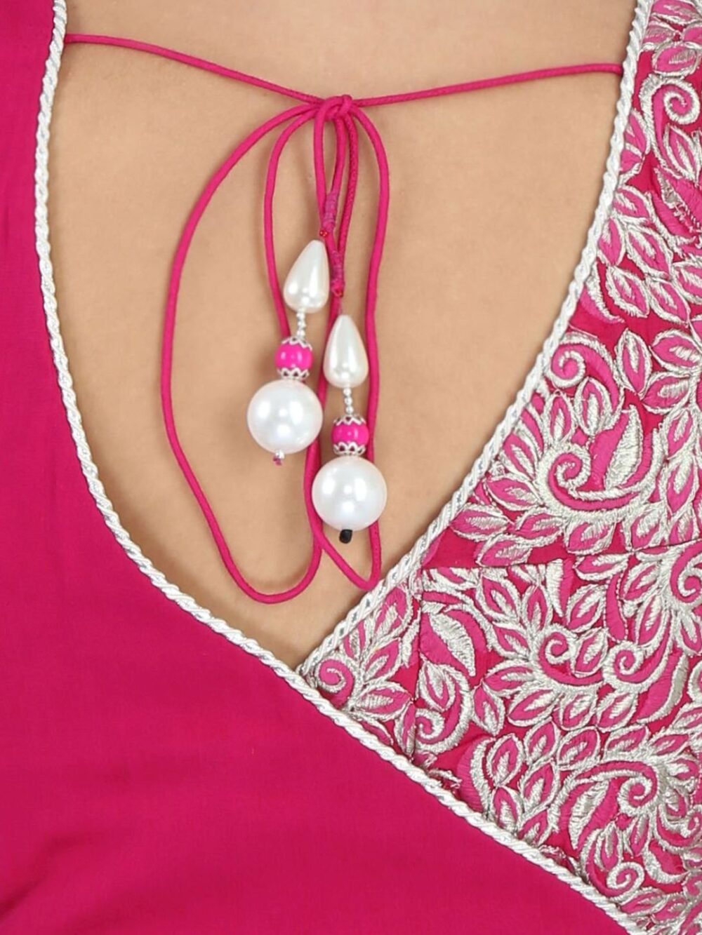Fuchsia pink blouse - Image 5