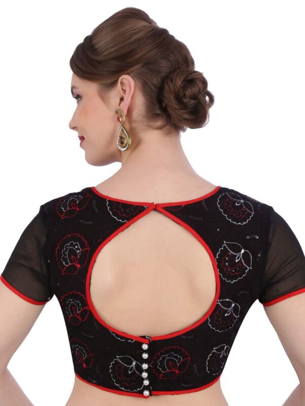 Black and red blouse - Image 4
