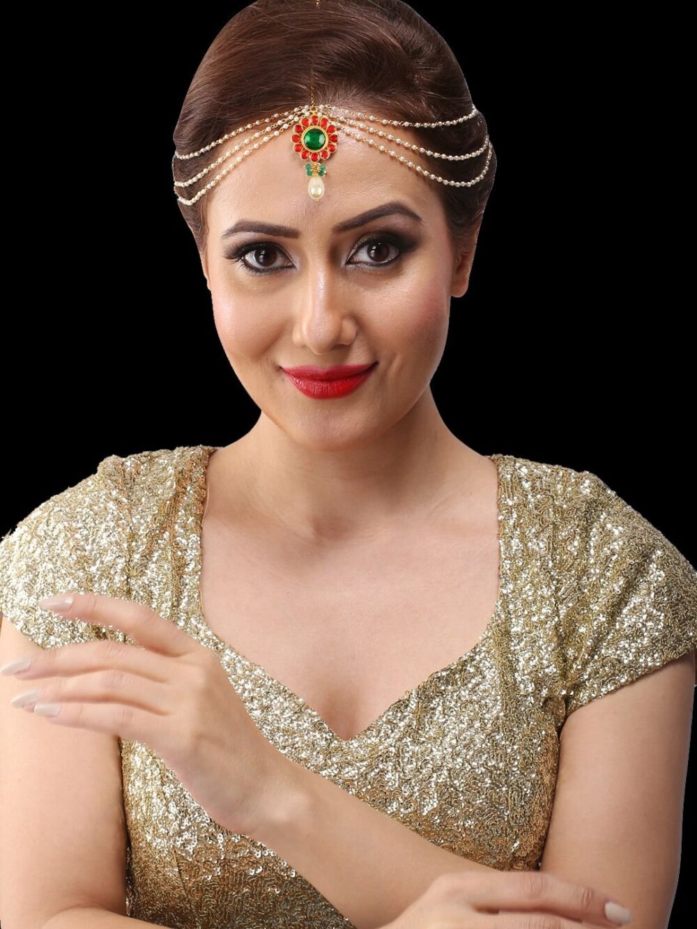 Damini/ Matha Patti/ Head chain/ Head Accessory/ Indian Hair Accessory/ Hair Accessory for women